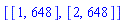 [[1, 648], [2, 648]]
