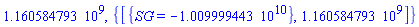 1160584793., {[{SG = -0.1009999443e11}, 1160584793.]}