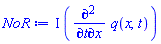 I*(diff(diff(q(x, t), t), x))