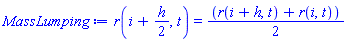 r(i+(1/2)*h, t) = (1/2)*``(r(i+h, t)+r(i, t))