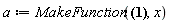 a := MakeFunction(3.5+4.8*x, x)