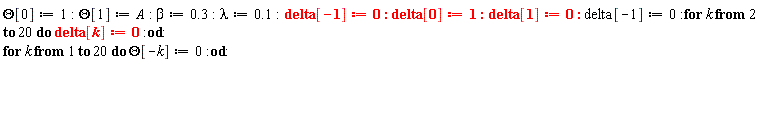 Theta[0] := 1: