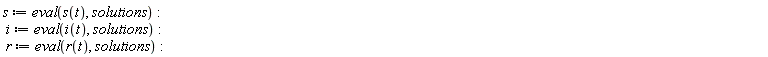 s := eval(s(t), solutions); i := eval(i(t), solutions); r := eval(r(t), solutions)
