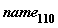 name[110]