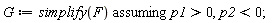 G := `assuming`([simplify(F)], [p1 > 0, p2 < 0])