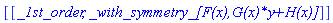 [[_1st_order, `_with_symmetry_[F(x),G(x)*y+H(x)]`]]
