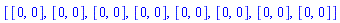 [[0, 0], [0, 0], [0, 0], [0, 0], [0, 0], [0, 0], [0, 0], [0, 0]]