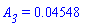 A__3 = 0.4547647069e-1