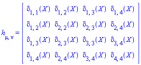 h[mu, nu] = Matrix(%id = 36893488153080520324)