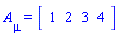 A[mu] = Array(%id = 36893488153354570796)