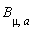 B[mu, a]