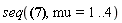 seq(Physics[D_][mu](Physics[Einstein][alpha, beta], [X]), mu = 1 .. 4)