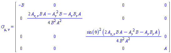 Physics:-Einstein[mu, nu] = Matrix(%id = 36893488151945680044)