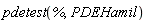 pdetest(%, PDEHamil)