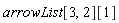 arrowList[3, 2][1]