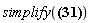 simplify(r^2*sin(theta)^2*cos(phi)^2+r^2*sin(theta)^2*sin(phi)^2+r^2*cos(theta)^2 = r^2)