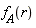 f__A(r)