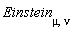 `Einstein__&mu;,&nu;`