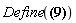 Define(Physics[g_][mu, nu] = eta[mu, nu]+h[mu, nu])