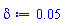 0.5e-1