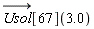 `#mover(mi("Usol"),mo("&rarr;"))`[67](3.0)
