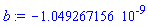 -0.1049267156e-8
