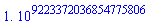 0.1e9223372036854775807