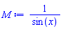 1/sin(x)
