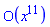 O(x^11)