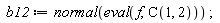 b12 := normal(eval(f, C(1, 2)));