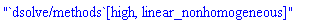 "`dsolve/methods`[high, linear_nonhomogeneous]"