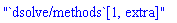 "`dsolve/methods`[1, extra]"