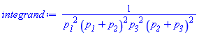 1/(p__1^2*(p__1+p__2)^2*p__3^2*(p__2+p__3)^2)