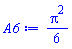 (1/6)*Pi^2