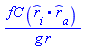 fC(r)*Physics:-Vectors:-`.`(_r_[i], _r_[a])/(g*r)