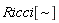"Ricci[~]"