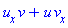 (diff(u(x, y, t), x))*v(x, y, t)+u(x, y, t)*(diff(v(x, y, t), x))