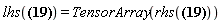 lhs(Physics[Christoffel][1, mu, nu] = (1/2)*Physics[d_][nu](Physics[g_][1, mu], [X])+(1/2)*Physics[d_][mu](Physics[g_][1, nu], [X])-(1/2)*Physics[d_][1](Physics[g_][mu, nu], [X])) = TensorArray(rhs(Physics[Christoffel][1, mu, nu] = (1/2)*Physics[d_][nu](Physics[g_][1, mu], [X])+(1/2)*Physics[d_][mu](Physics[g_][1, nu], [X])-(1/2)*Physics[d_][1](Physics[g_][mu, nu], [X])))