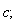 c