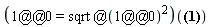 (1@@0 = `@`(sqrt, 1@@0^2))((1/c)^(1/2)/(a/c)^(1/2))
