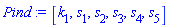 [k[1], s[1], s[2], s[3], s[4], s[5]]