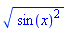 (sin(x)^2)^(1/2)