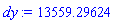 dy := 13559.29624