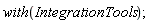 with(IntegrationTools)